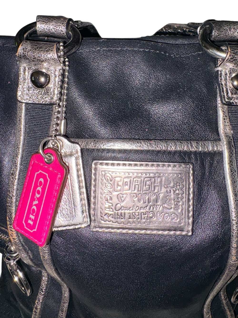 vintage Coach Poppy Leather Spotlight Tote - Picture 3 of 14